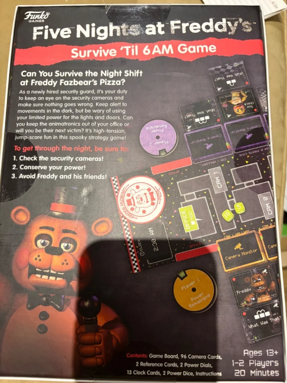 Five Nights at Freddy’s Survive ‘Til 6 AM Game